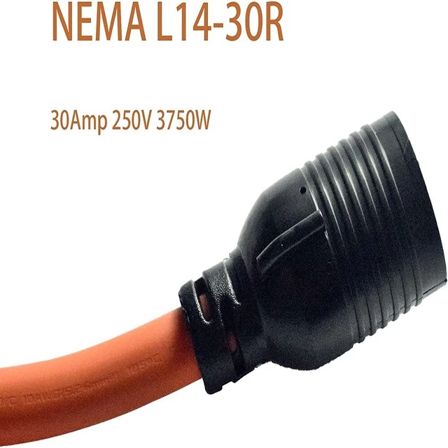 Cordon D'Alimentation Générateur Adaptateur 125V Rv Douille TT-30P Pour L14-30R