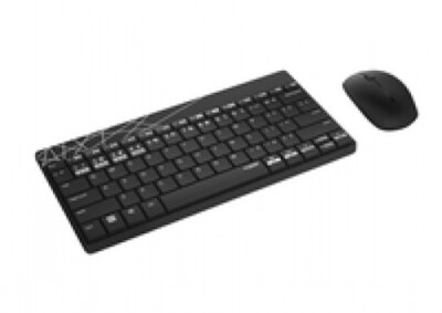 ITA Layout QWERTZ RAPOO 8000m Wireless Keyboard Set Yellow 