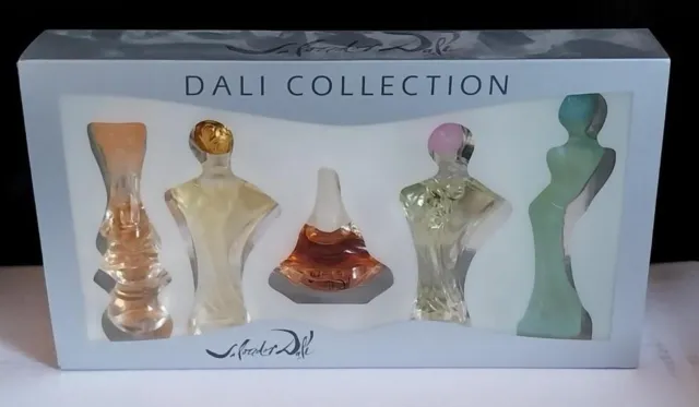 Salvador Dali - Dali Collection - Coffret de 5 miniatures de Parfum