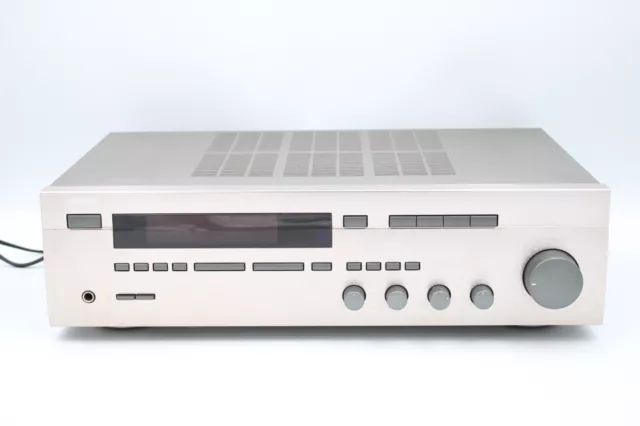 Yamaha Natural Sound Stereo Receiver Verstärker Nr. RX-385RDS silber Vintage