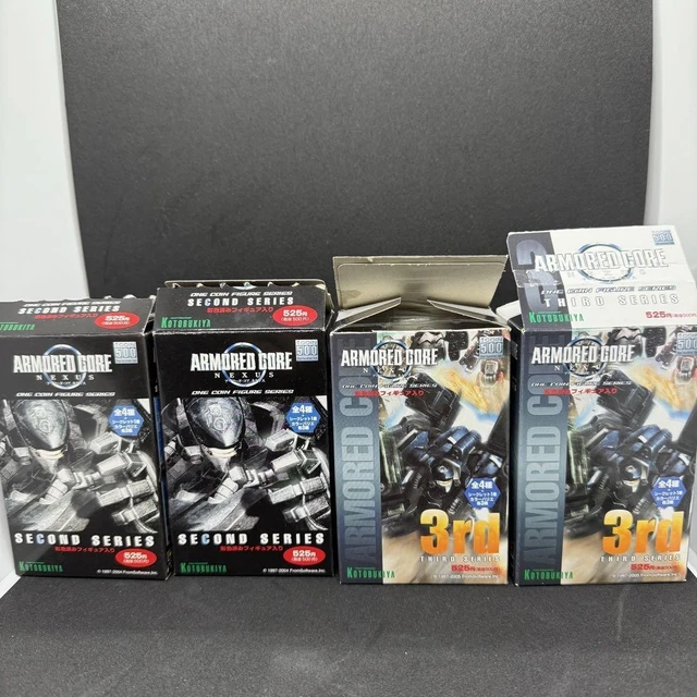 新品未開封 AVP ONE COIN FIGURE 壽屋 ARMORED CORE ONE Coin Figure 4 Box Set Unused $193.97