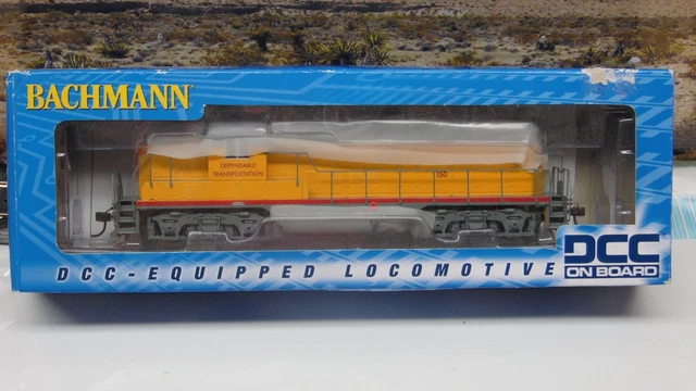 Locomotive Diesel Bachmann HO 1/87 – Reading 5518, DCC équipée / DC, Neuve