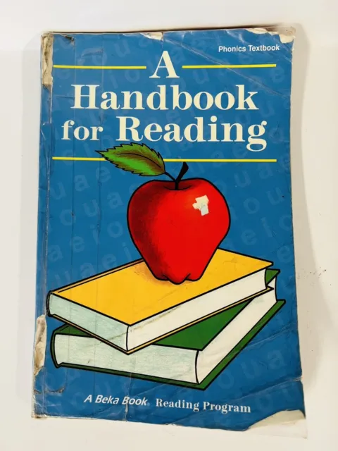 Abeka A Handbook For Reading Phonics Text 2nd Edition Reading Program Acceptable