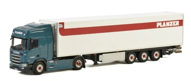SCANIA R4 Flatcab 4x2 avec remorque frigo 3 essieux