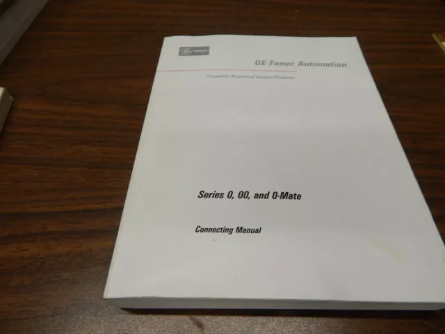 GE Fanuc Series 0, 00 Connecting Manual GFZ/61393E/02