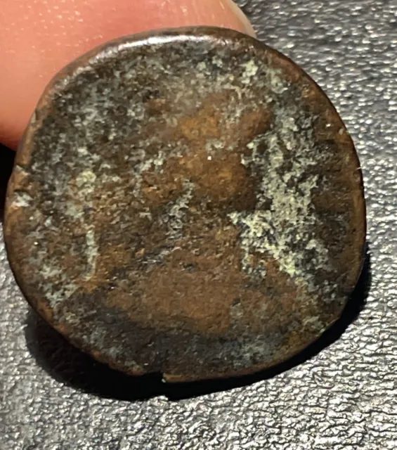 539-540 AD (RY 13) Byzantine Justinian I AE Decanummium Carthage Mint Coin 2