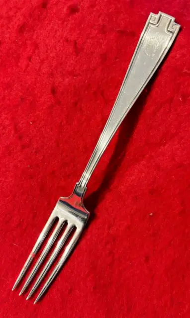 Gorham Sterling Silver 7" Dinner Fork - Etruscan - Monogram