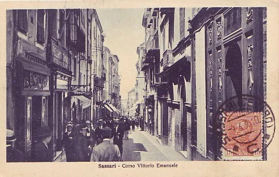 Sassari-Corso Vittorio Emanuele -1930