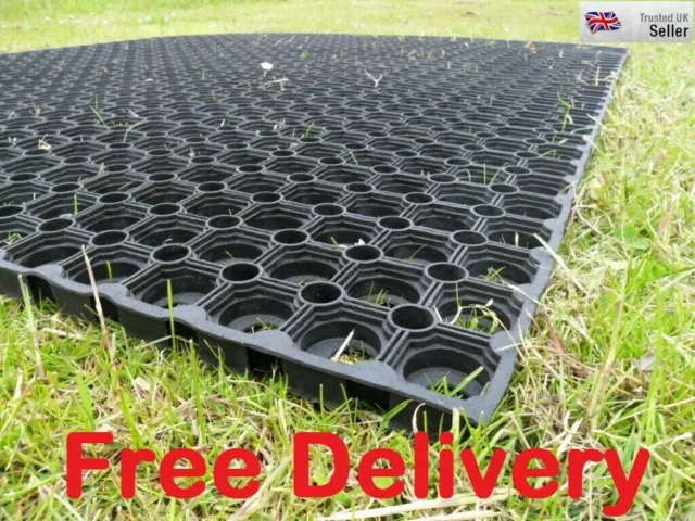 GrassSava NF Rubber Gateway Grass Mat Horse Stable 1500mm x 1000mm FREE DELIVERY