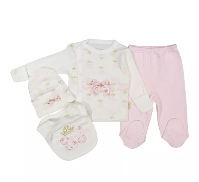 Newborn Clothes Baby Set Clothes Hospital Set 0-3months  Baby Girl Princess