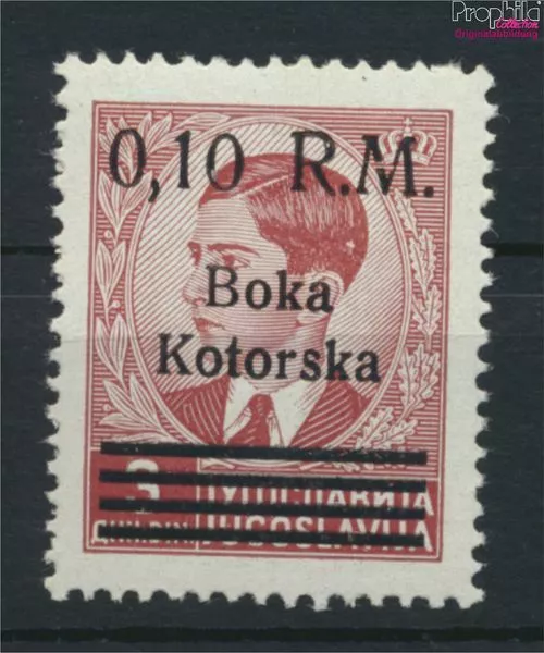 Briefmarken Kotor (Dt. Bes.2.WK.) 1944 Mi 7 postfrisch(9476057