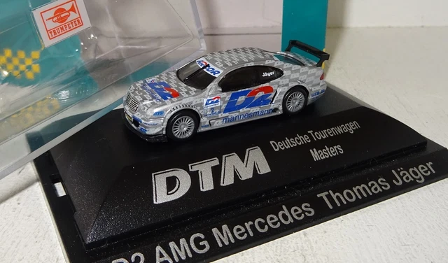 ·▻ MERCEDES CLK AMG D2 DTM #2 Jäger Trumpeter #3021 H0 1:87 PC