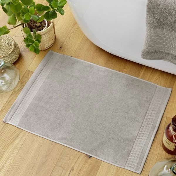 RANDI Paire de serviettes 1 + 1 en pure éponge hydrophile jacquard avec