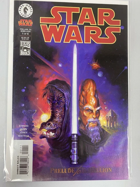 Star Wars 1 Dark Horse comics Prelude to Rebellion 1998