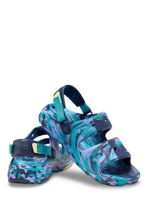 Crocs Classic All Terrain Sandals Bleu Marine Marbled Multi Men’s Size 11 NEW