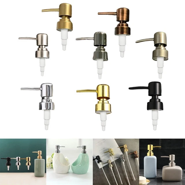 Universal 28/400 Thread Lotion Pump Head for Bath Bottle Smooth Dispensing