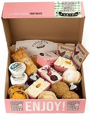Buyagift Afternoon Tea for Two at Home with Piglet's Pantry