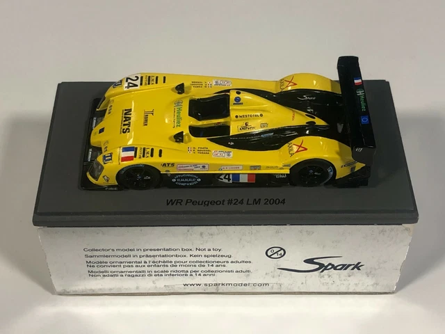 SPARK LM S0348 WR Peugeot #24 24h Le Mans 2004 Terada Roussel