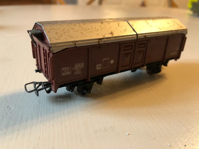 MÄRKLIN Wagon Tombereau Ep IV DB HO 1/87 - 4460 (Excellent état)
