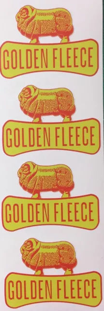 Boomaroo Wyn Toy Golden Fleece Sticker Decals Collectable Vintage Toy Sticker