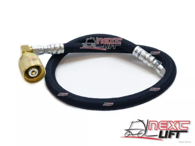 Forklift Propane Tank Hose 34" Long With Coupler - Lpg Cylinder Connector