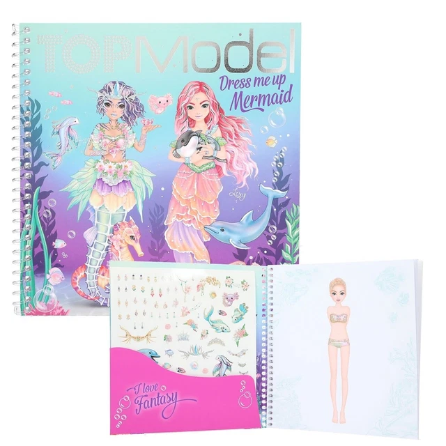 Depesche - Topmodel Dress Me Up Stickerbuch Mermaid Neu