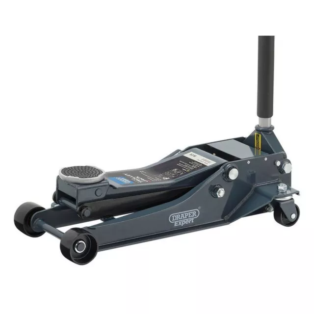 Draper Expert Professional Low Profile Garage Trolley Jack 4 Tonne - 24276