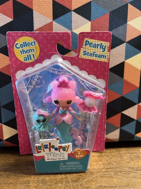 Lalaloopsy Mini Figure Doll Pearly Seafoam Complete set New in box Minifigs Toy