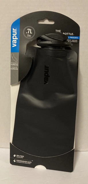 Vapur Wide Mouth Anti-Bottle Collapsible Water Bottle 0.7L 23 oz