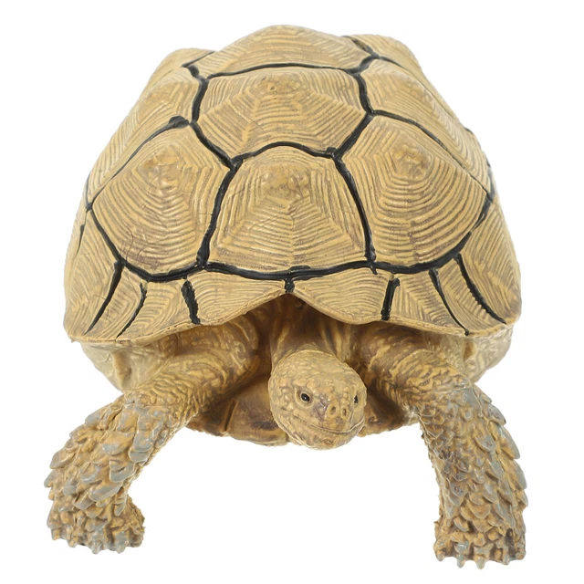 Lot De 3 Figurines Tortues En Résine - 7 Cm De Long, Réalistes, Pour Jardin, Balcon, Terrarium Ou Décoration Intérieure