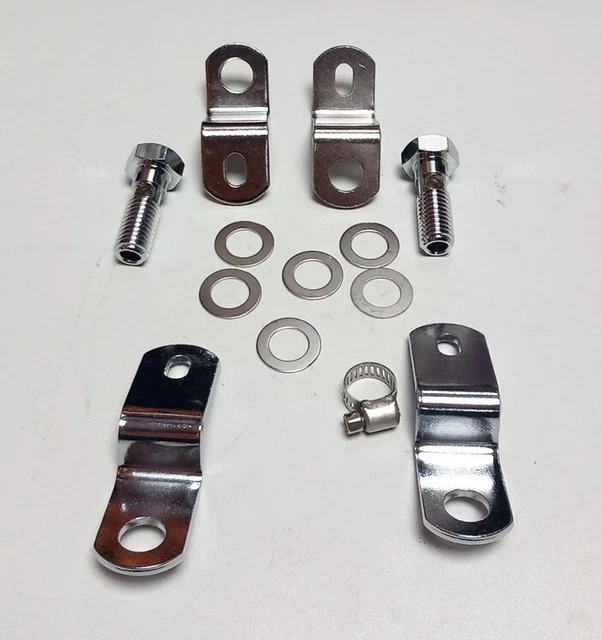 V-FACTOR Black Oil Filter Bracket For Harley EVO Big Twin – Slip-On Hose End, Spin-On Style