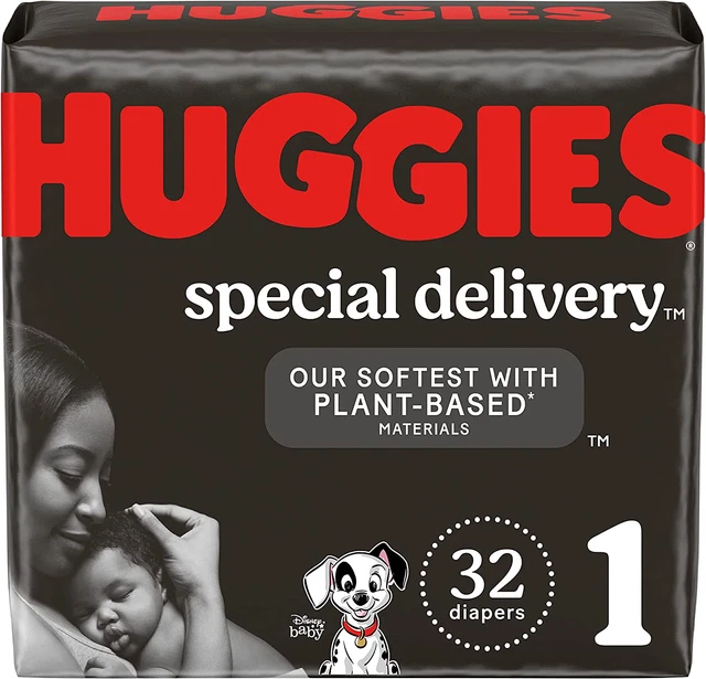Hypoallergenic Baby Diapers Size 1 (8-14 Lbs), Huggies Special Delivery Newborn