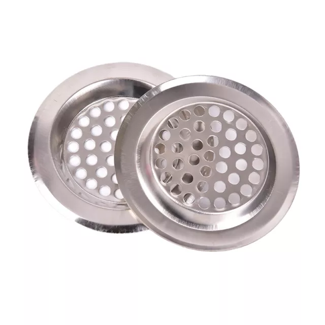 Stainless Steel Kitchen Water Sink Strainer Cover Bath Catcher Drain Plug-LI