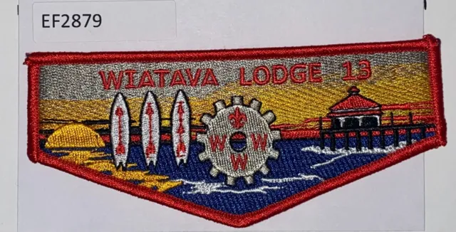 Boy Scout OA Flap Wiatava Lodge 13
