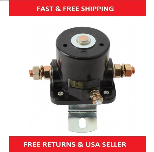 8N11450 Starter Solenoid Fits Ford 8N 3 Post New Rated for 6 and 12 Volt
