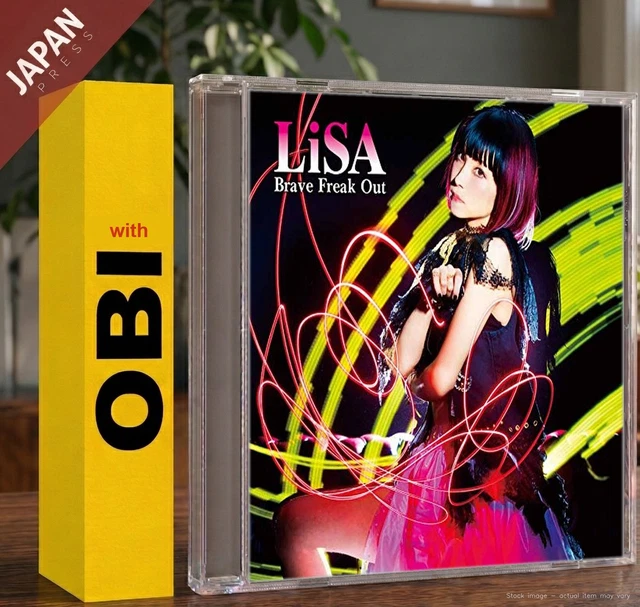 LISA - BRAVE Freak Out(Regular Edition) CD Japan Import Anime EUR