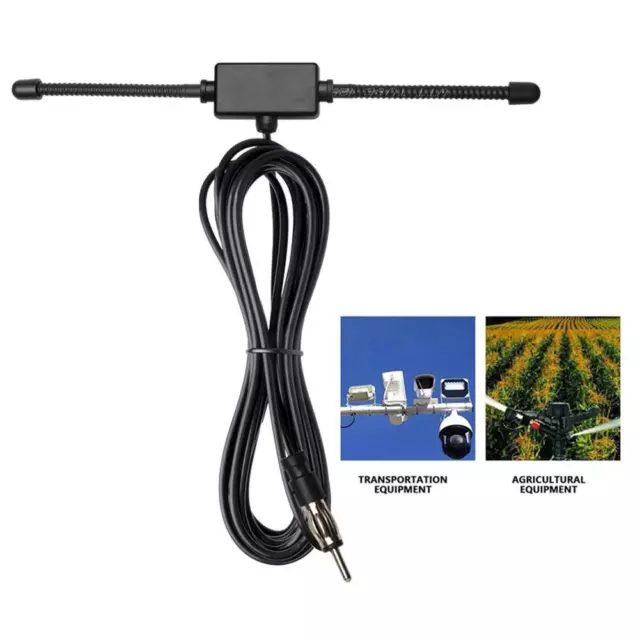 Universal Car Windshield AM FM Radio Antenna Aerial Portable ABS Signal Boo W7B1