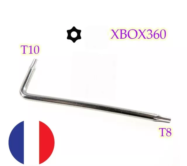 Tournevis Clé TORX T8 et T6 Réparation manette console XBOX ONE 360 PS4 PS3