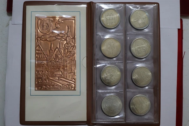 🧭 🇩🇪 Germany Ddr Socialist Medals In Folder B62 #330
