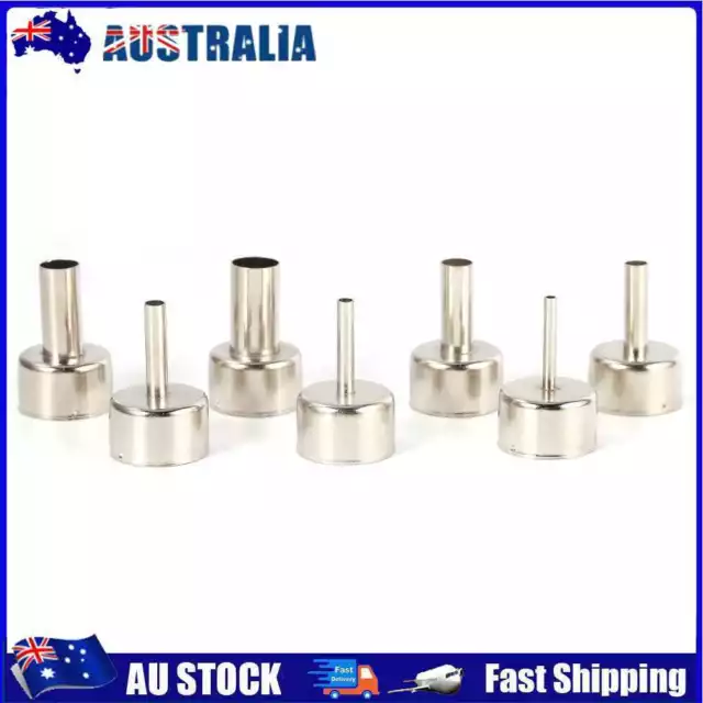 AU 3-12mm Hot Air Gun Nozzle Kit for 858D Welding Soldering Station Heat Gun Tip