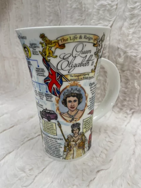 Dunoon Mugs Glencoe Life and Reign of The Queen - Tea Or Coffee  New Gift Boxed