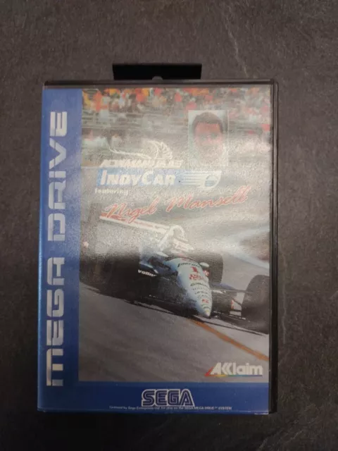 SEGA Megadrive Indy Car Nigel Mansell EUR Bon état