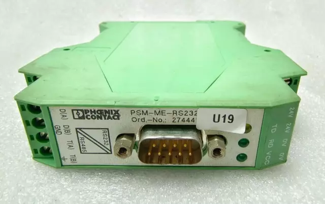 Phoenix Contact PSM-ME-RS232/RS485 Convertisseur d'interface RS-232 canal...