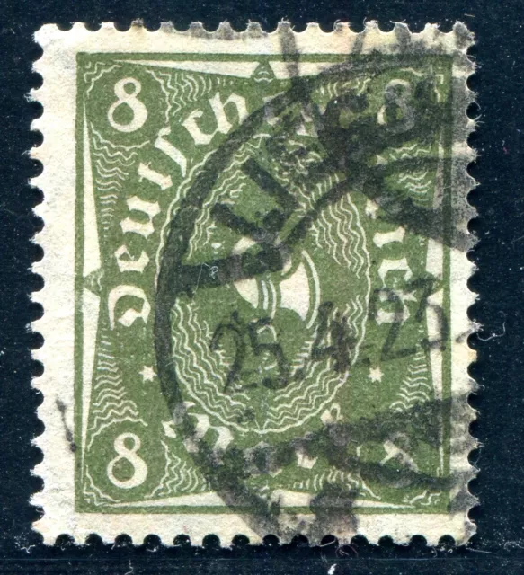 DR 1922 229W gestempelt TADELLOS kleine 8 geprüft INFLA BPP  (F6748