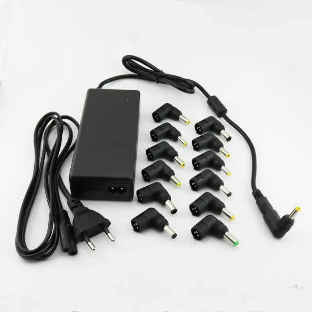 Universal For Laptop Notebook PC In-Car DC Charger AC Adapter Power Supply 120W