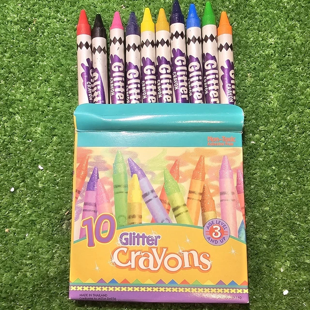 VINTAGE NIB 2000 Colorland Glitter Crayons- 10 Pack, Non-Toxic £10.72 ...
