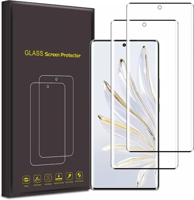 For Honor Magic 5 Pro 5G Full Screen Curved Tempered Glass Screen Protector