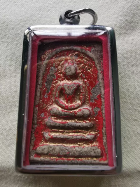 Thai Amulet Buddha Phra Somdej Lp Toh Wat Rakang PIM YAI POWDWER MAGIC Antigue