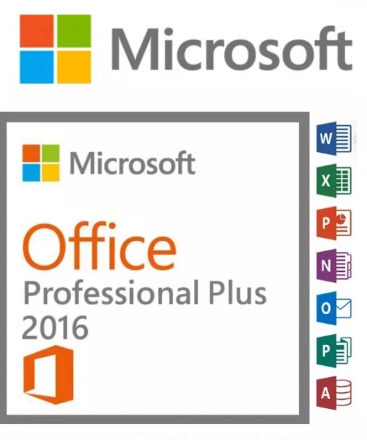 Produktschlüssel für Microsoft Office 2016 Professional Plus Software Kein Abo