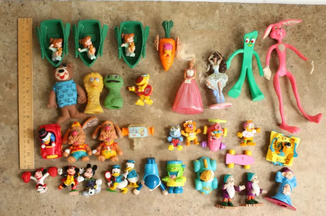 Vintage 80s-90s Kids Meal McDonald’s Burger King Kids Toys Disney  Nickelodeon